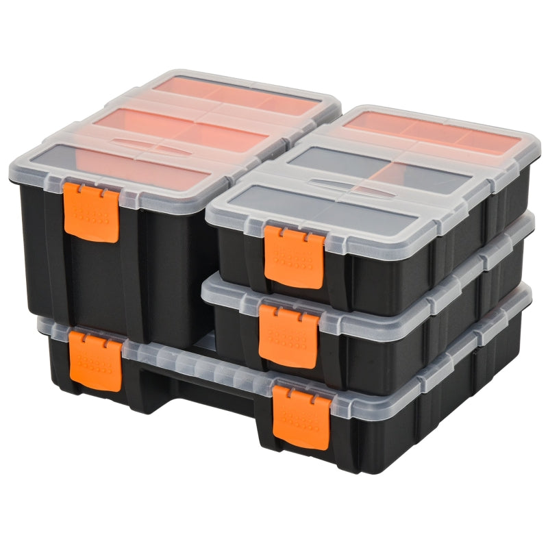 Plastic Tool Storage Boxes for Home Organization