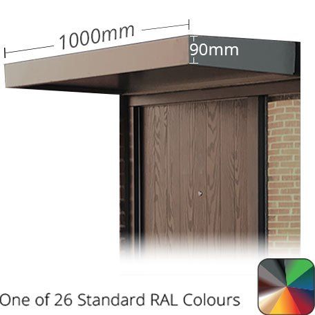 Alumasc Skyline CA90 Kensington Aluminium Canopy - All Colours