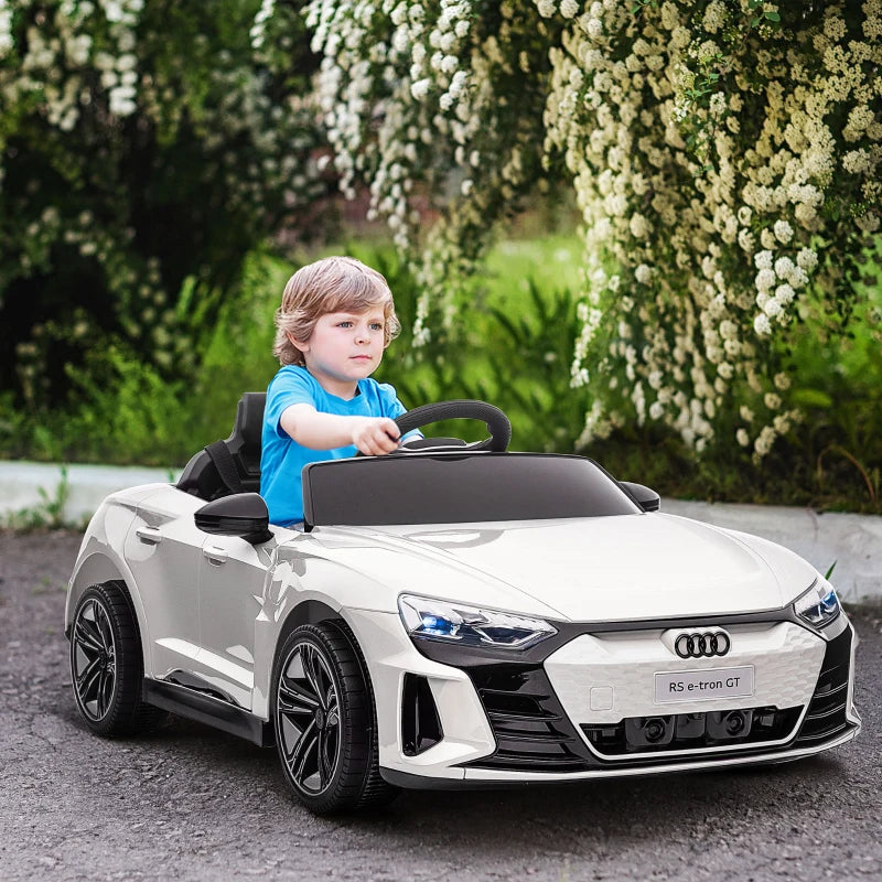 Audi Licensed 12V Kids Electric Ride-On Car with Remote Control and Suspension System