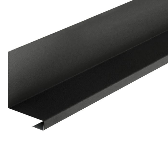 Drip Tray Flashings in PVC Plastisol Finish - 3m
