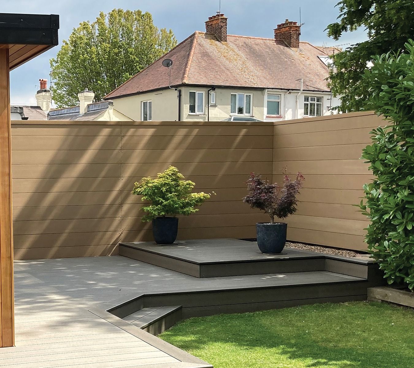 3.6m Plain Composite Fencing Panel