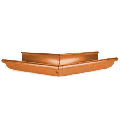 115mm Half Round Copper 135 Degree External Corner