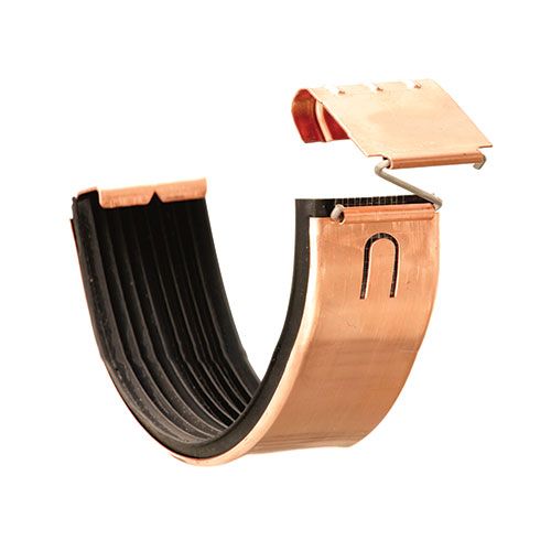 125mm Half Round Copper Gutter Union