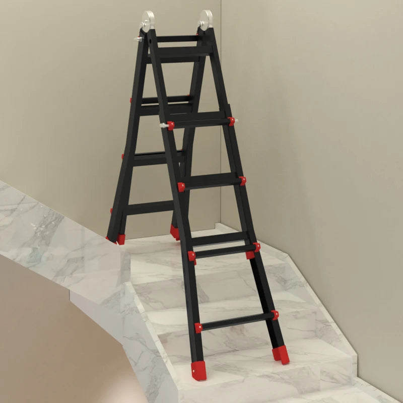 4M Aluminium Telescopic Ladder for Home and Garden