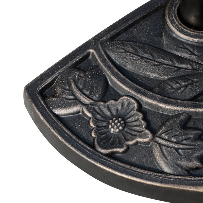 Bronze Resin Heavy Duty Parasol Base