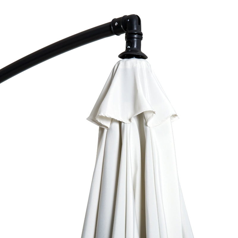3M Cream White Banana Umbrella Parasol
