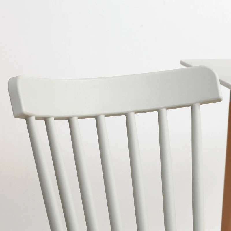 5-Piece Grey Dining Table Set with Beech Wood Legs - Space-Saving Table & 4 Chairs for Small Kitchens