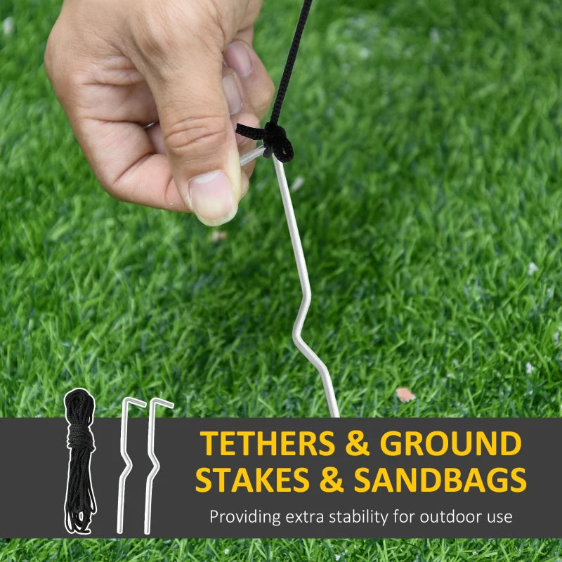 4ft Inflatable Christmas Santa Claus with LED Lights - Festive Yard Decoration for Holiday Cheer