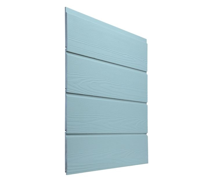 3.6m Fibre Cement Woodgrain Click Cladding Boards – Timber Look, Hidden Fix System