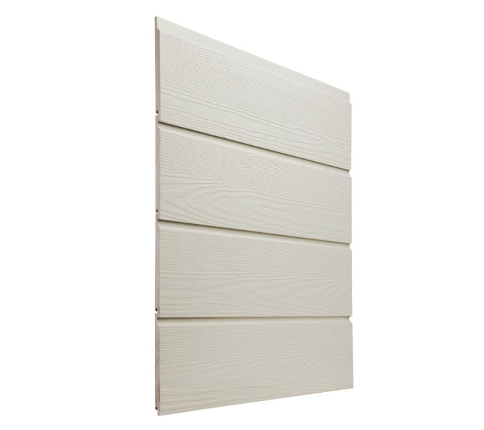 3.6m Fibre Cement Woodgrain Click Cladding Boards – Timber Look, Hidden Fix System