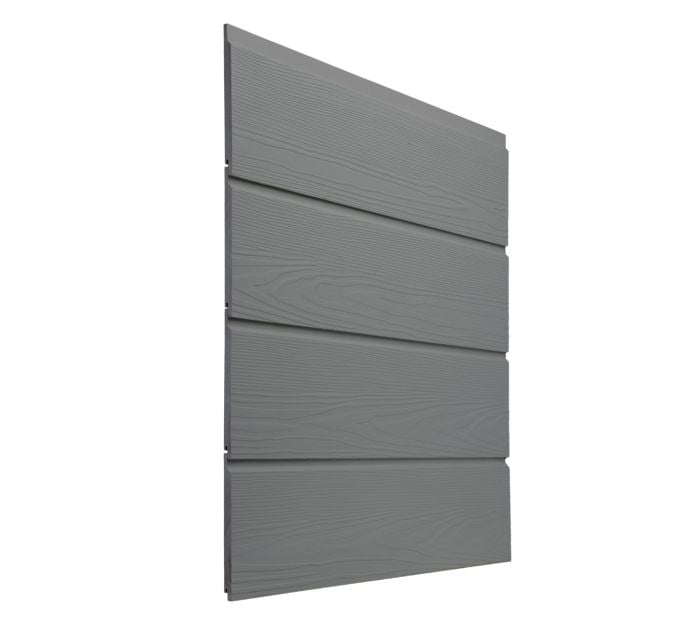 3.6m Fibre Cement Woodgrain Click Cladding Boards – Timber Look, Hidden Fix System