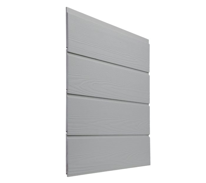 3.6m Fibre Cement Woodgrain Click Cladding Boards – Timber Look, Hidden Fix System