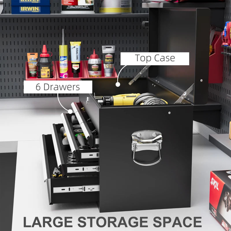 Steel Six Drawer Tool Storage Chest