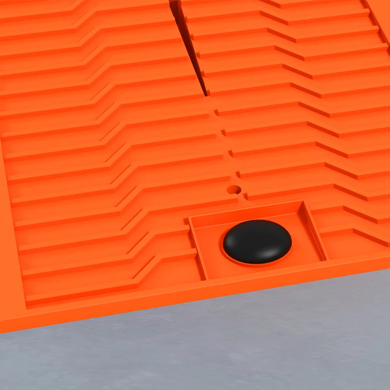 Orange 5 Ton Plastic Car Service Ramps
