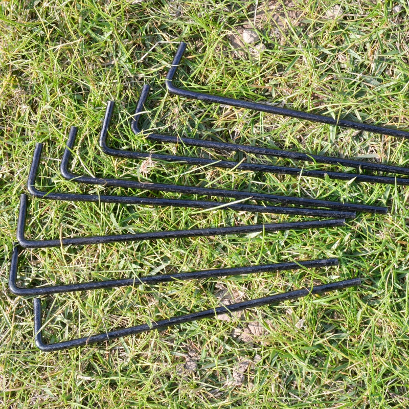 3m x 3m Lean-to Cream White Pergola With Grey Frame