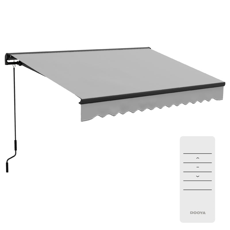 3m x 2m Grey/White Electric Awning Canopy