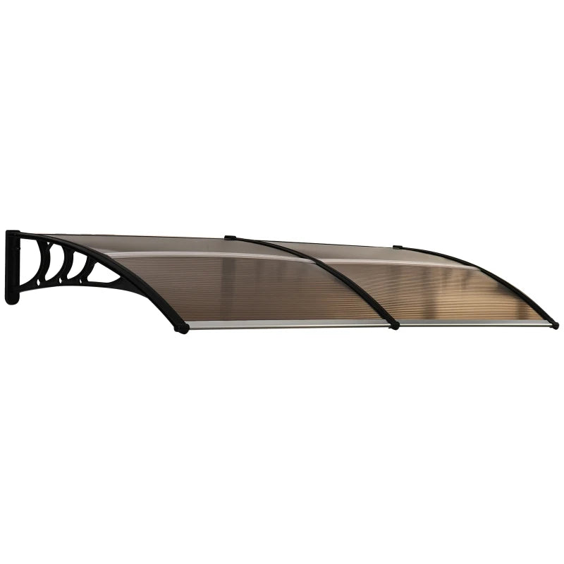 Curved Polycarbonate Door Canopy