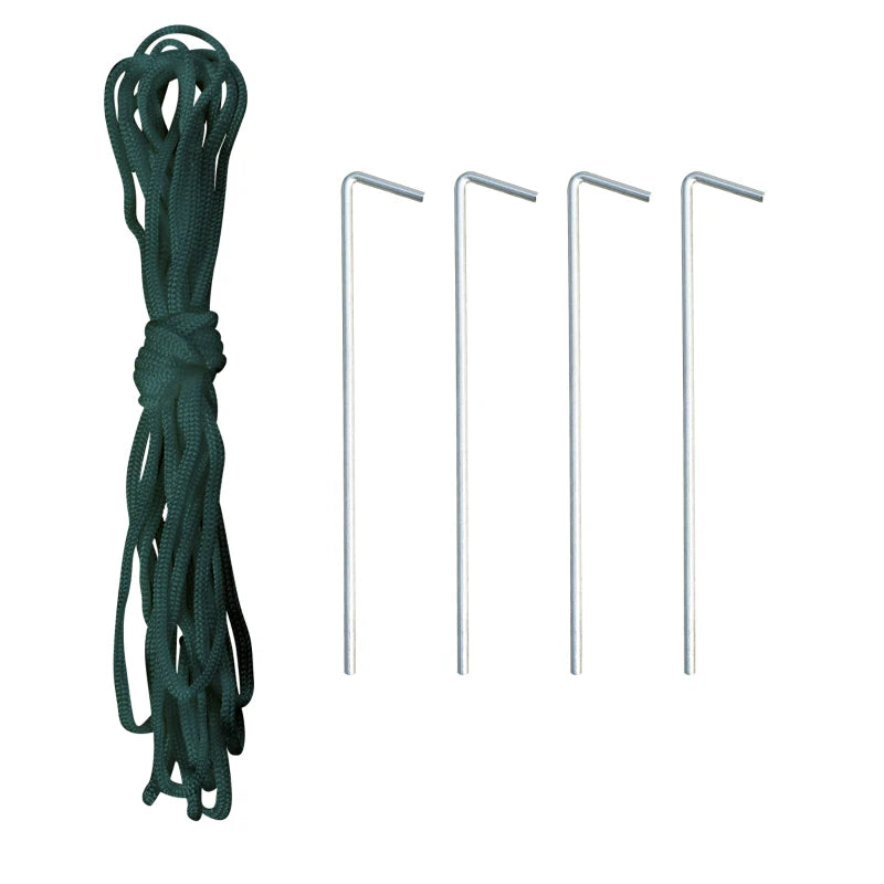 6L x 3W x 2H m Walk-in Greenhouse Polytunnel