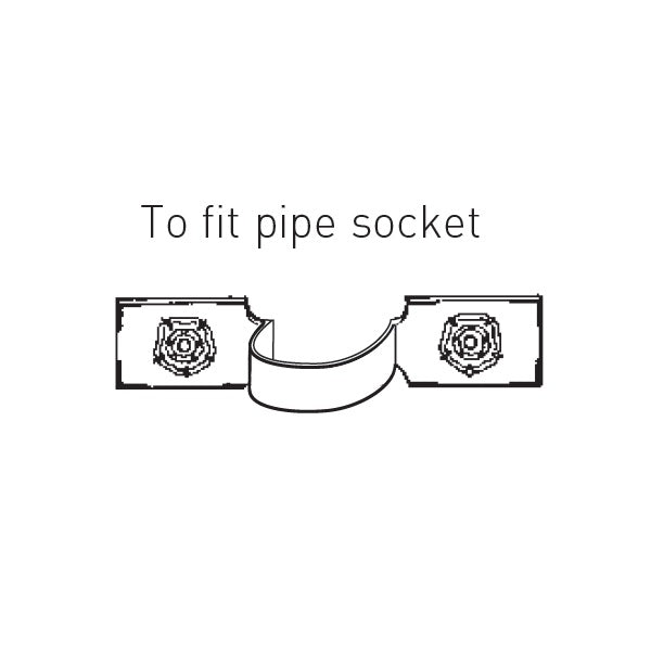 Hargreaves Cast Iron 150mm Ornamental RW Earband Type A - Primed