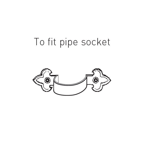 Hargreaves Cast Iron 150mm Ornamental RW Earband Type B - Primed
