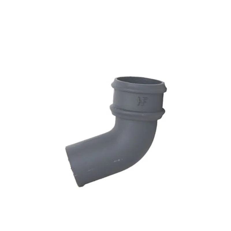 Hargreaves Cast Iron 65mm 112.5 Degree Rainwater Bend - Primed