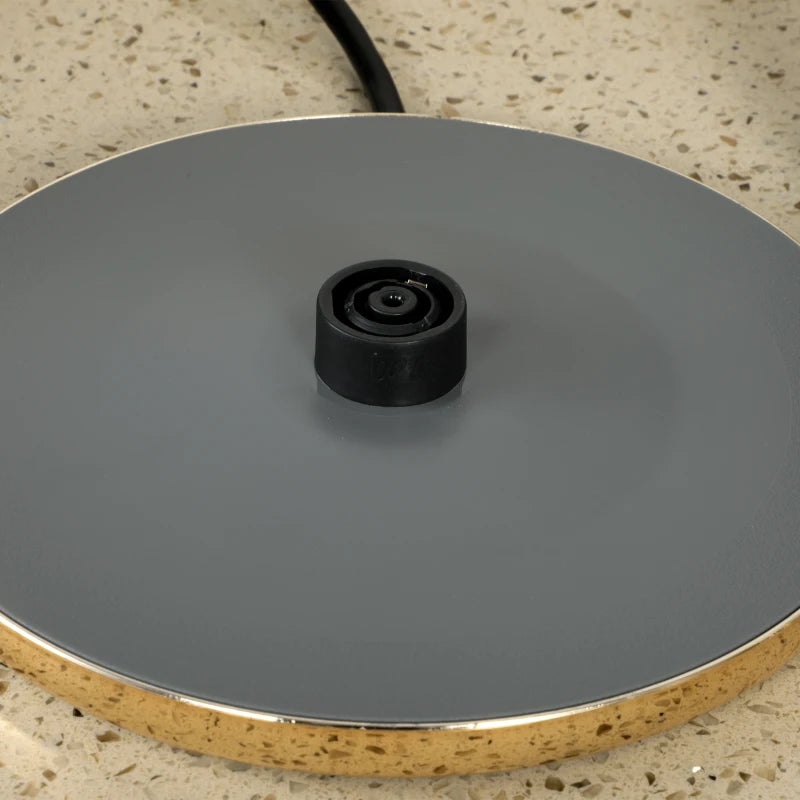 3000W Kettle & 4 Slice Toaster Set - 1.7L Rapid Boil, 7 Browning Controls, Defrost & Reheat, UK Otter Thermostat, Grey