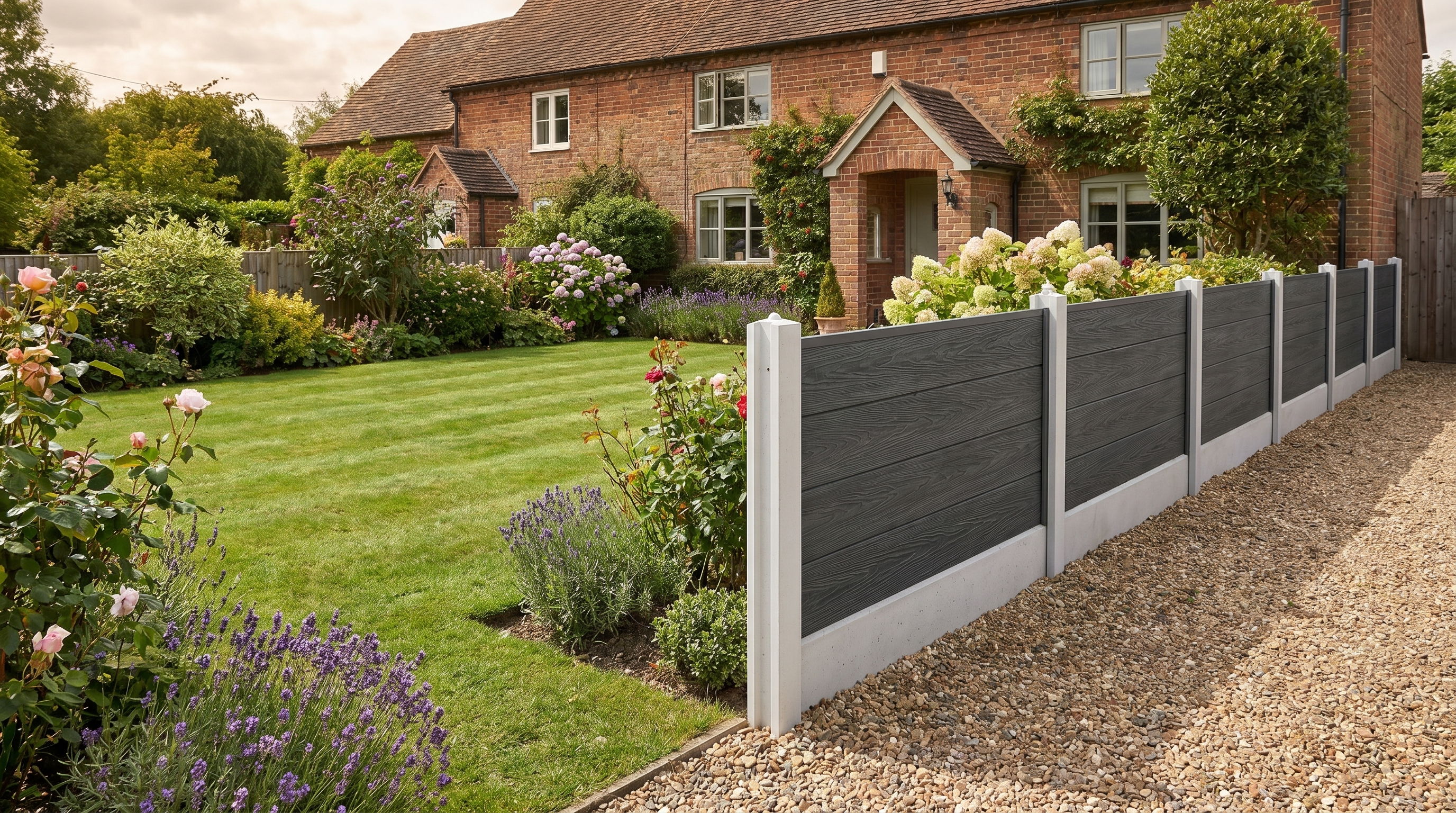 Premium Composite Fence Post Aluminium Inserts - 40mm x 40mm x 1830mm