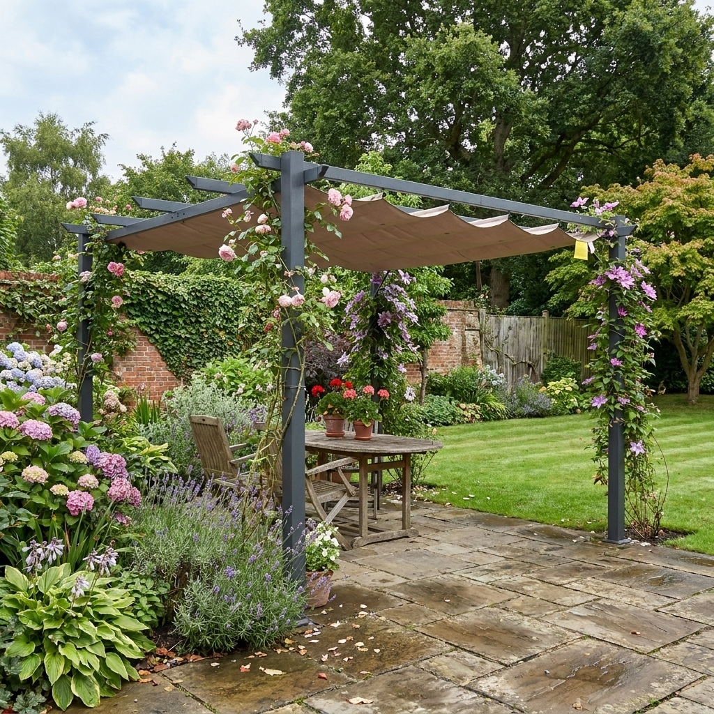 3m x 3m Aluminium Pergola