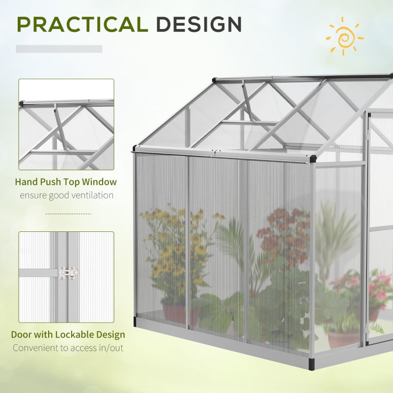 Clear Polycarbonate Greenhouse