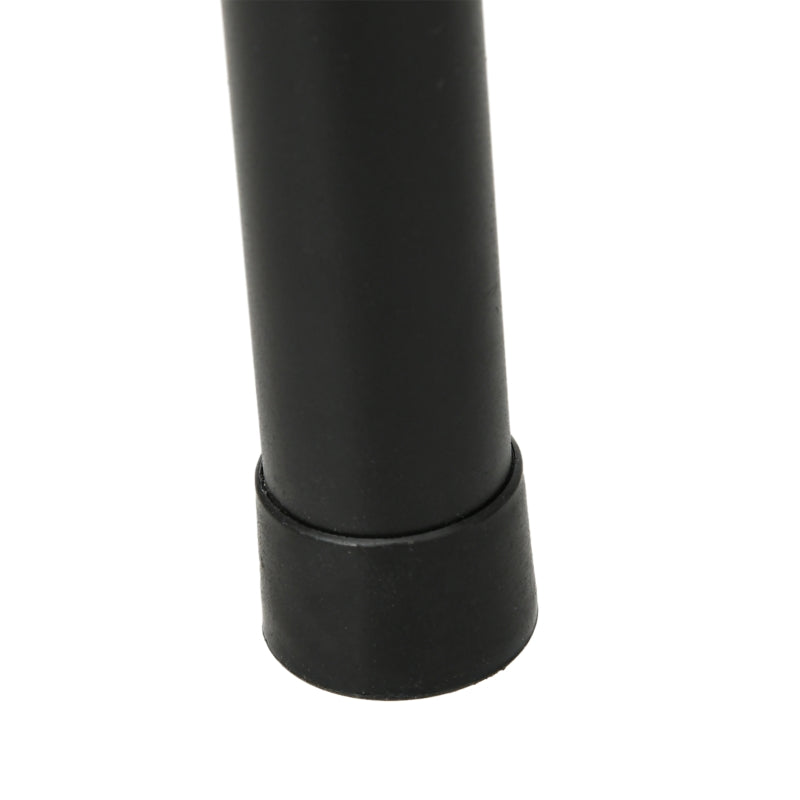 Steel Charcoal BBQ Grill with Ash Catcher and Warming Rack - Black