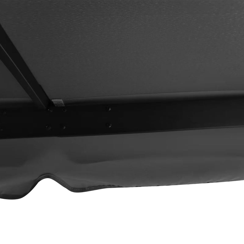 3m x 3m Grey Gazebo With Aluminium Frame