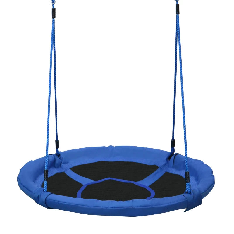 Blue Kid Nest Swing Seat 40 Inch for Outdoor and Indoor
