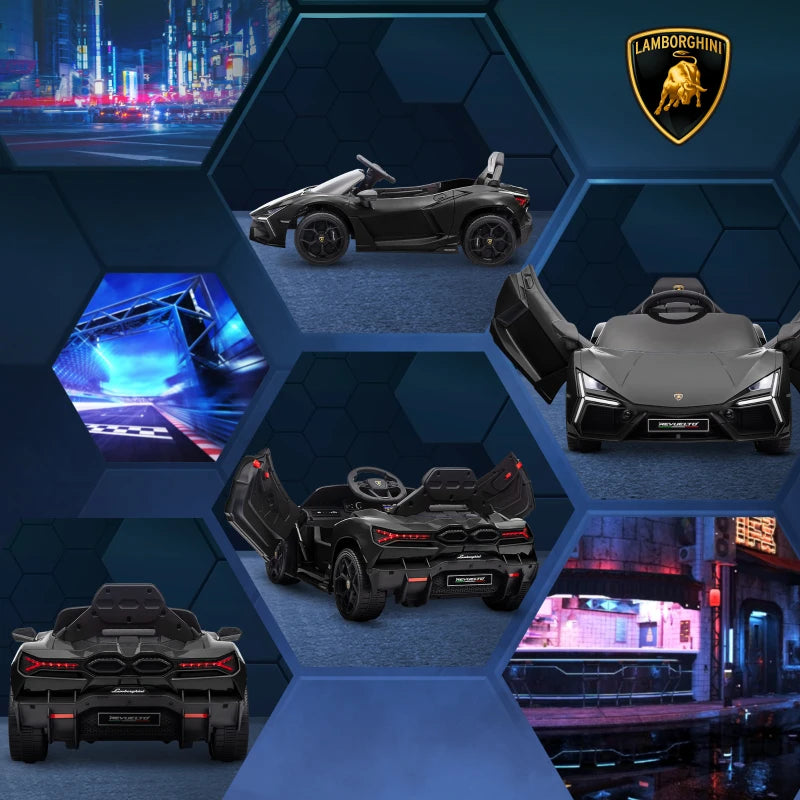 Licensed 12V Lamborghini Revuelto Ride On Car with Butterfly Doors and Remote Control