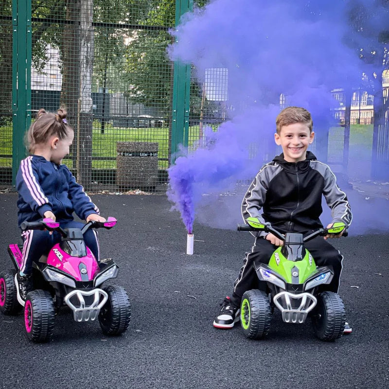 Green and Black Toddler Ride On Car Walker Foot to Floor for Kids