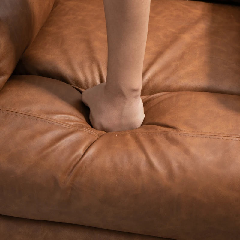 Brown Faux Leather 70° Electric Riser Recliner Chair for Ultimate Comfort and Support