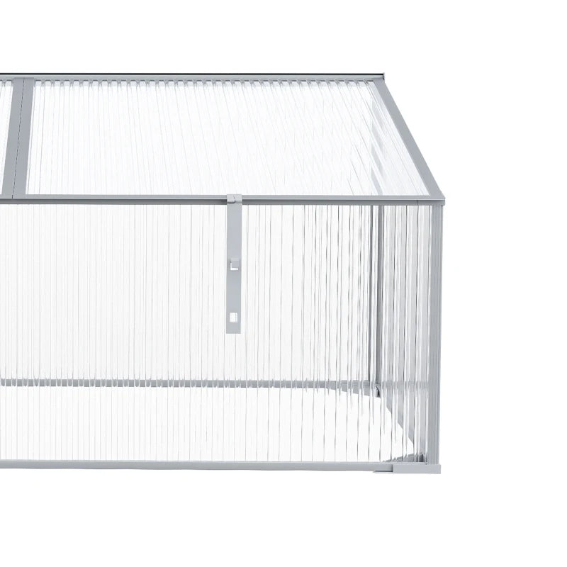 Green Polycarbonate Mini Greenhouse 99x60x44 cm