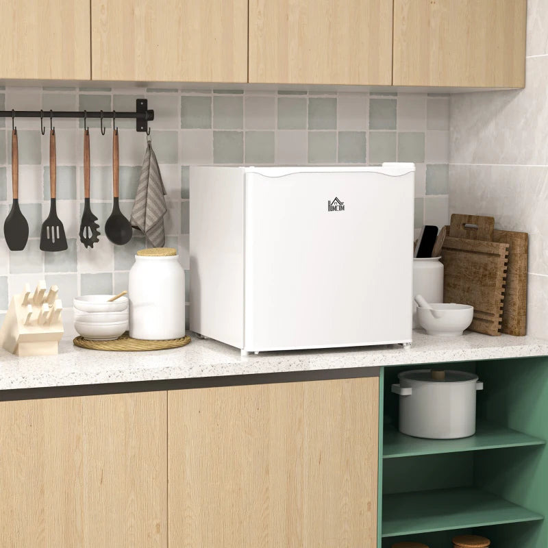 Compact 35L Mini Freezer -24°C to -14°C, Energy Efficient, Stylish White Design for Home or Office Storage
