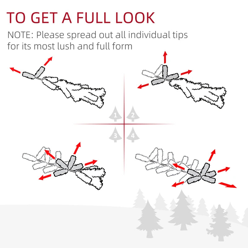 6ft Unlit Pencil Slim Artificial Christmas Tree - Realistic Branches, Solid Stand, Perfect for Holiday Decor, White