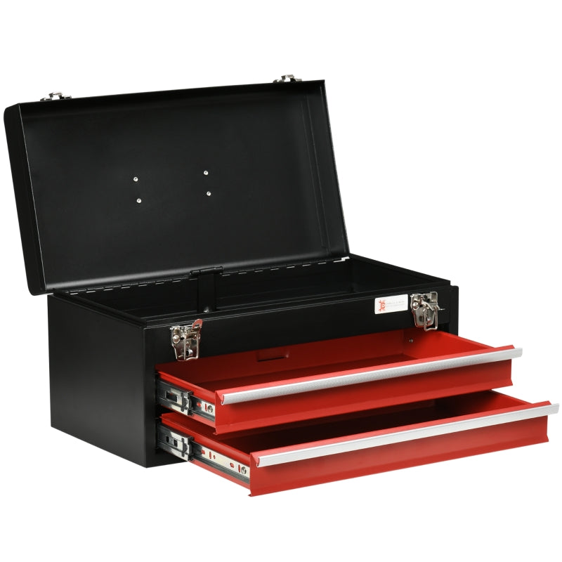 Lockable Tool Chest with Ball Bearing Runners