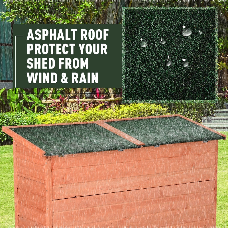 Wooden Garden Tool Shed