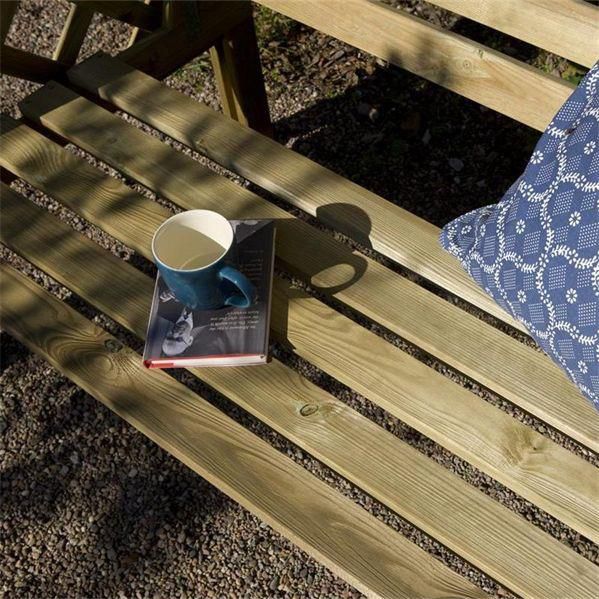 2 Seater Wooden Garden Arbour