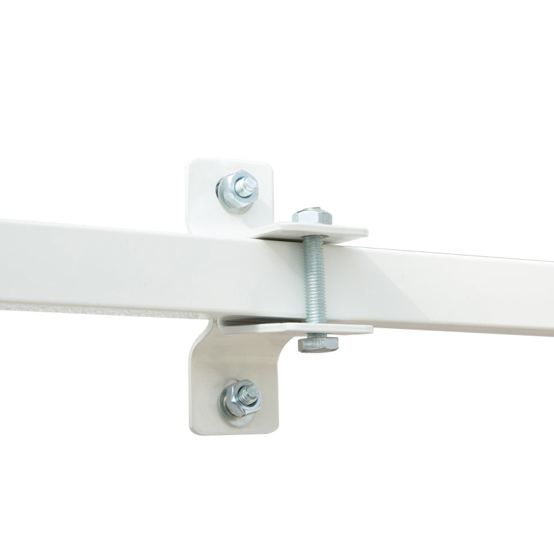 4m x2.5m Manual Awning With Handle - Red