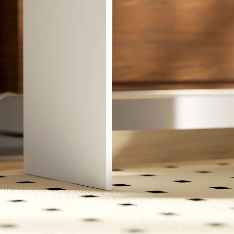 100cm Compact Oak Computer Desk with Keyboard Tray & Drawer - Ideal Home Office & Bedroom Study Furniture