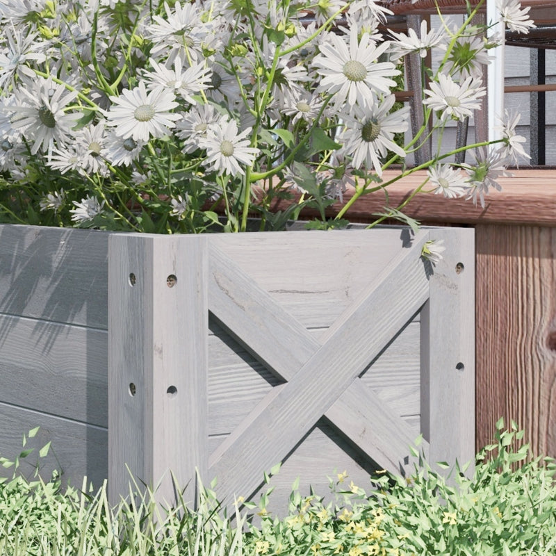 58L Garden Raised Bed Grow Container for Outdoor Plants