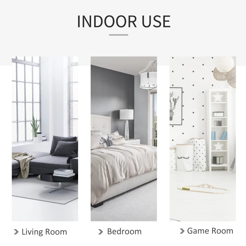 Grey Macrame Hanging Rope Chair with Cushion for Outdoor Patio