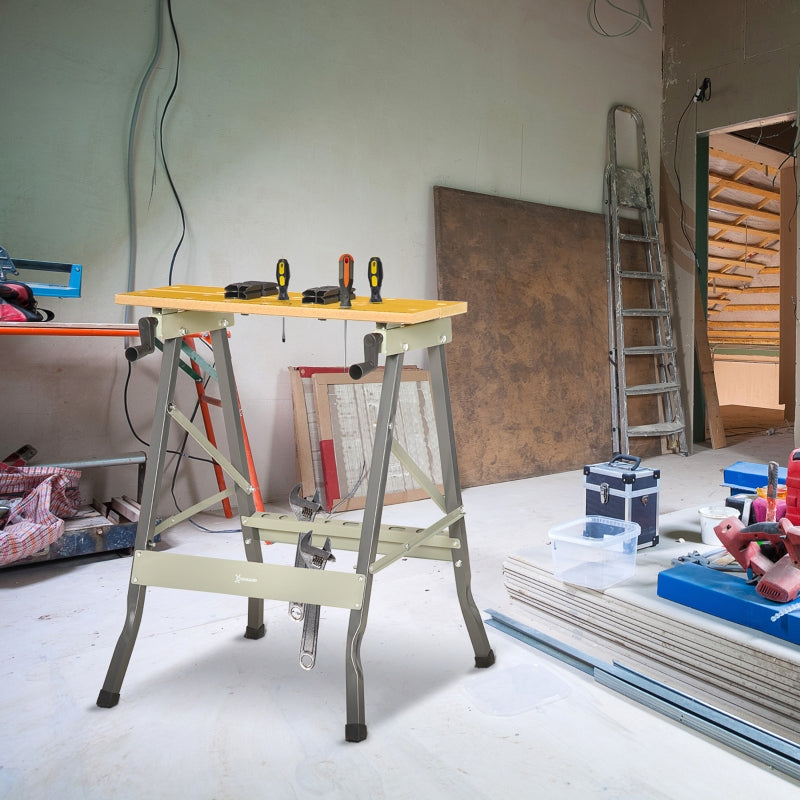 4-in-1 Folding Workbench for DIY Projects