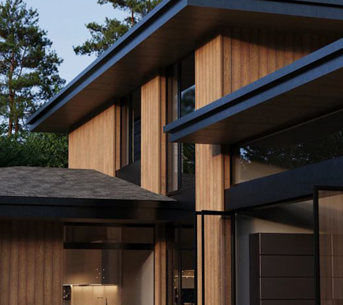 Millboard® Envello Shadow Line+ Fire Rated Cladding Board 3.6m