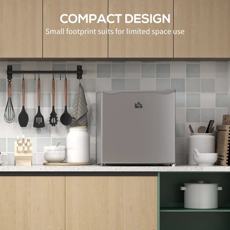 Compact 35L Mini Freezer -24°C to -14°C, Stylish Grey Design, Perfect for Small Spaces, Energy Efficient