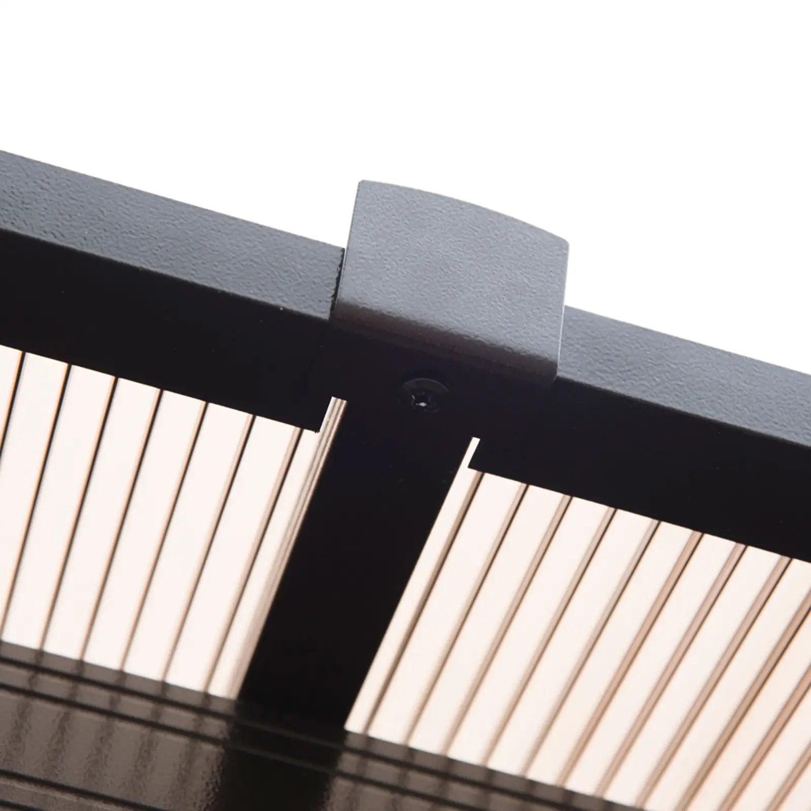 Brown 3m x 3.6m Garden Gazebo with Aluminium Structure, Insect Screens, and Drapes