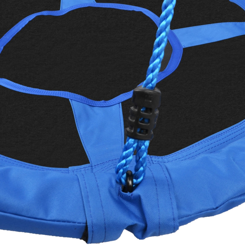 Blue Kid Nest Swing Seat 40 Inch for Outdoor and Indoor